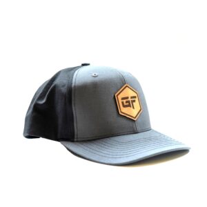 Dark Grey Emblem Logo Hat