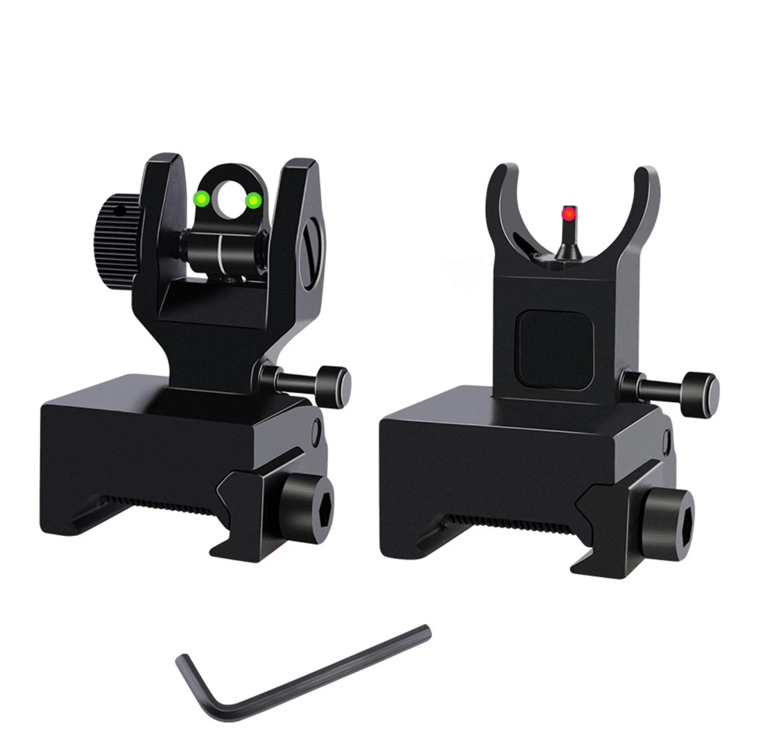 Premium Flip-Up Fiber Optic Iron Sights