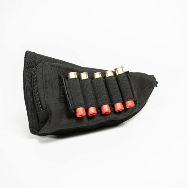 Stock Ammo Holder and Zippered Pouch